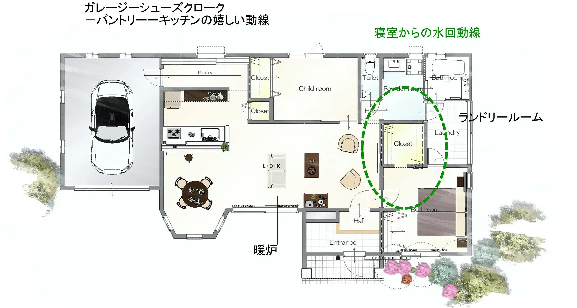 2F間取り図